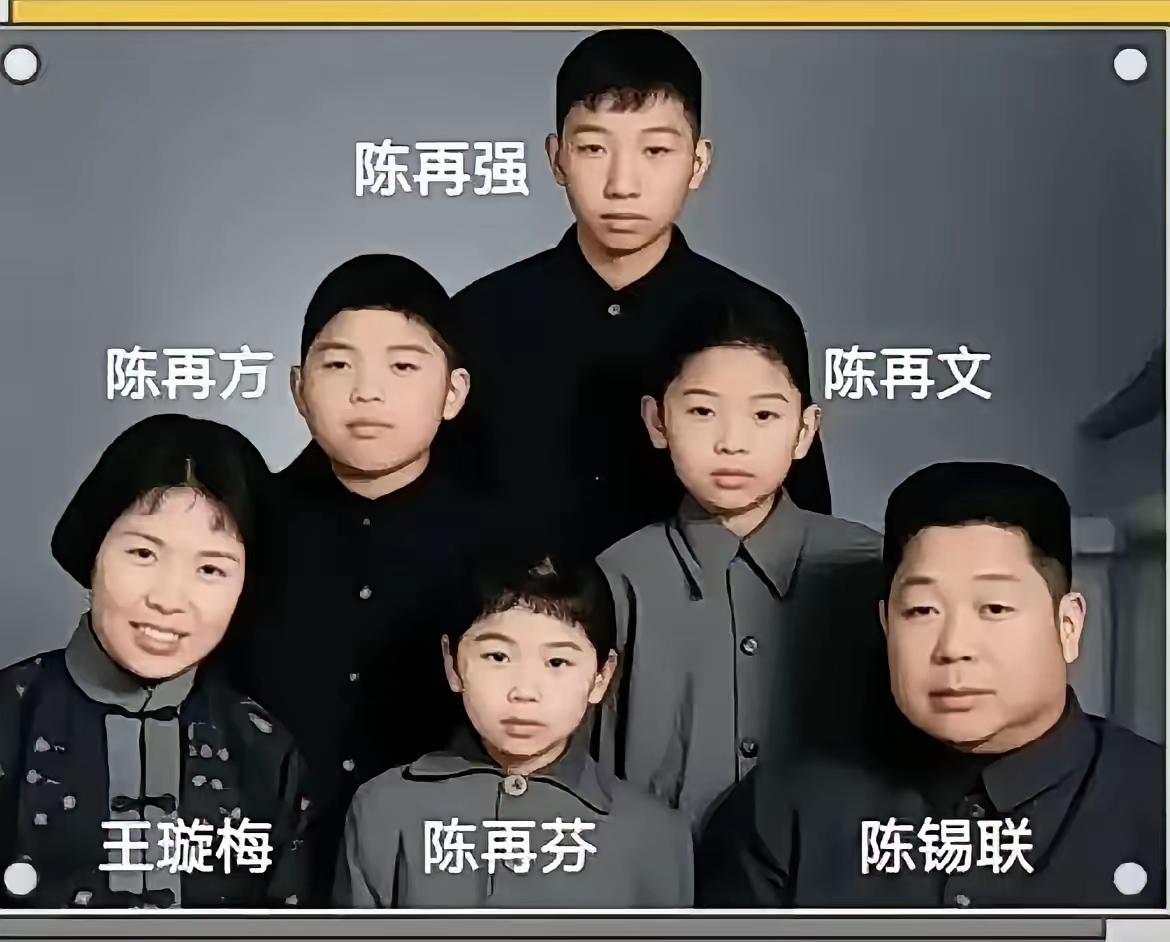 三个儿子，两个报效祖国，一个壮烈牺牲，女儿也干着不简单的工作。

这句话，是我在