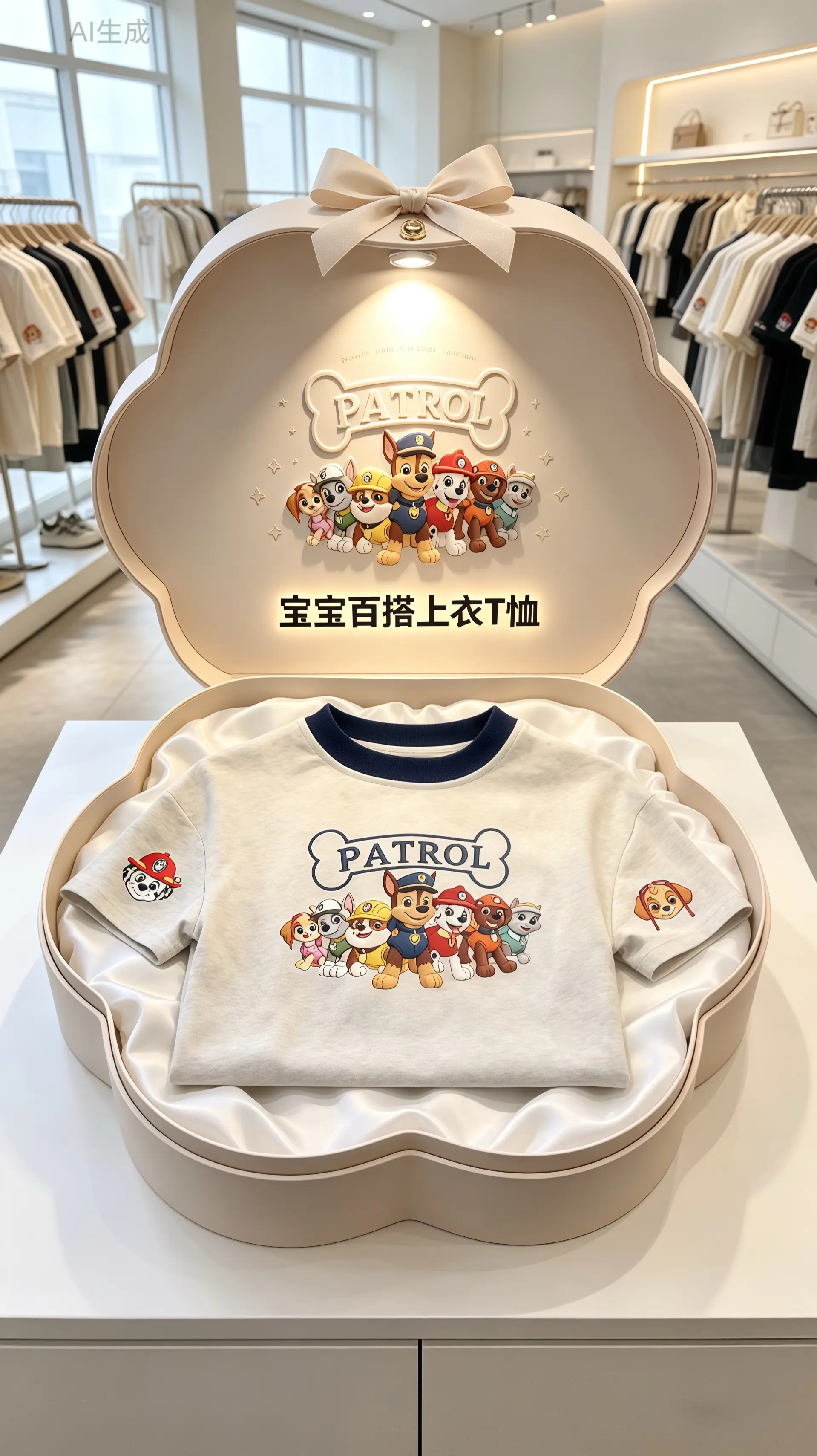 潮娃穿搭 男童穿搭 汪汪队短袖 短袖恤 高品质童装