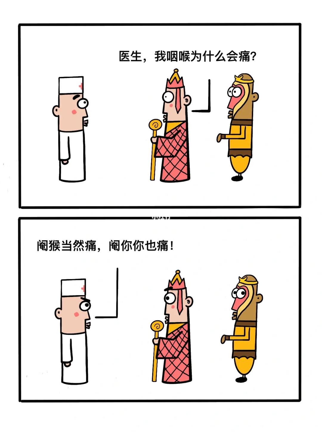 医生，我咽喉为什么会痛！天冷了，大家要健康