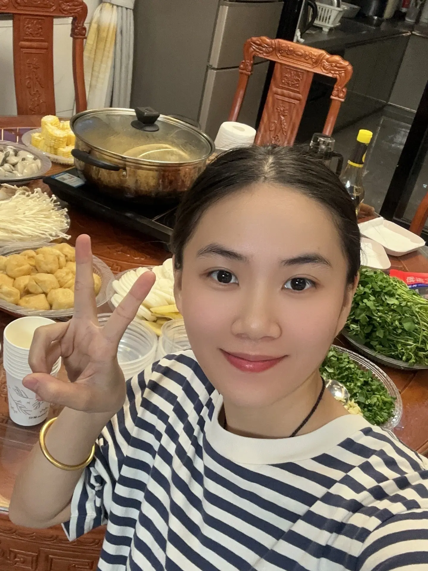 天气降温了，周末宅家打火锅✌️