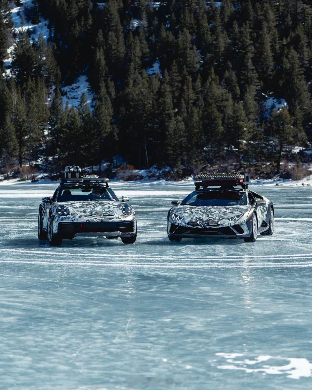 保时捷992 Dakar 达喀尔车顶拉力灯架套件！大全套！包含：两个水罐、罐支架