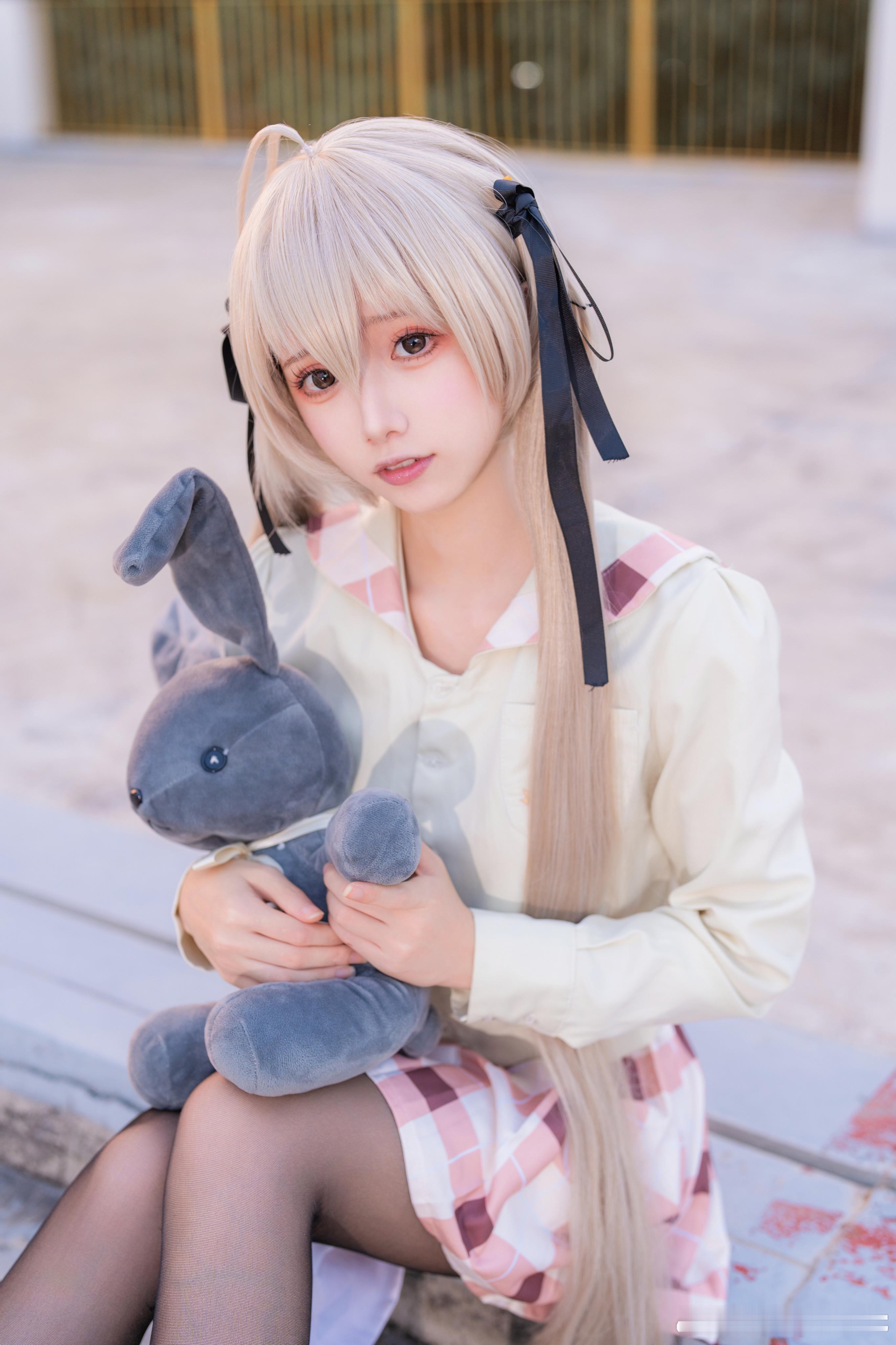 #穹妹[超话]##缘之空##可爱##COS[超话]# 🌸 真正的天空，广阔且无