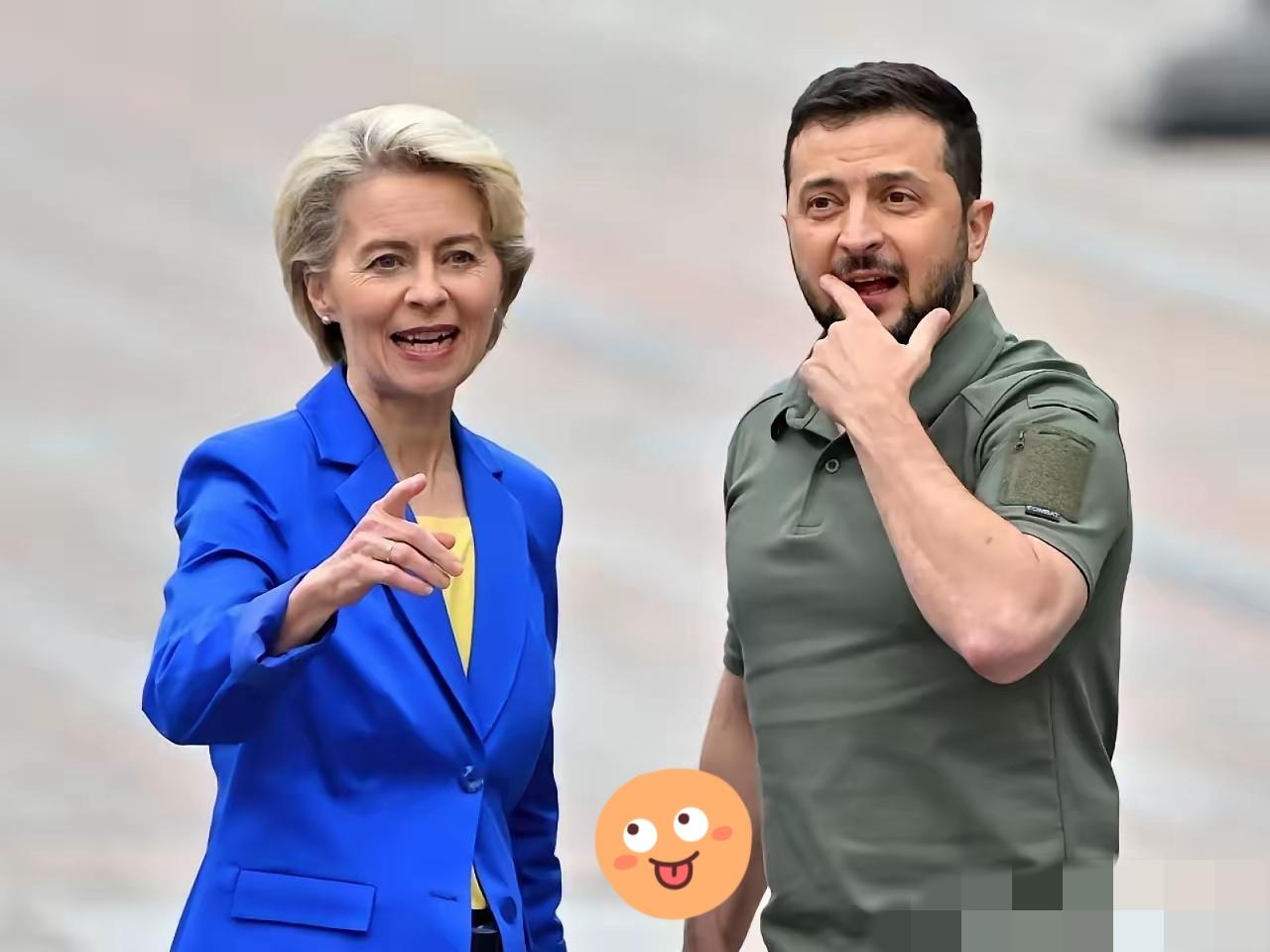 欧盟委员会主席冯德莱恩27日在讲话中说:我们必须团结，把乌克兰的最大利益当作我们