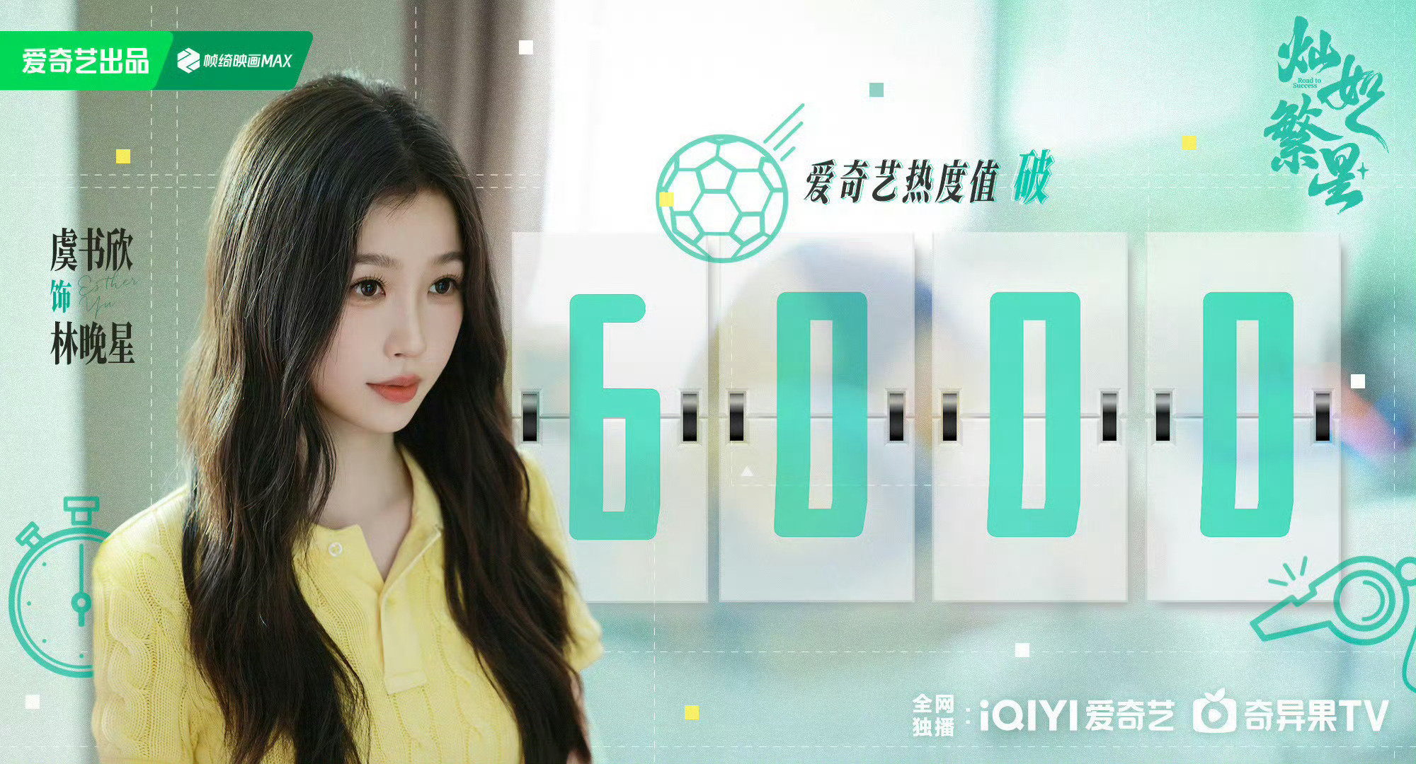 路好也来支持一下🐟新剧🧱这条抽两个爱奇艺vip 不折现 送了之后要有灿如繁星