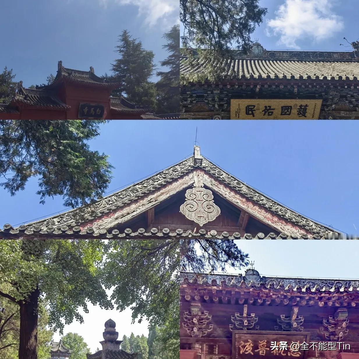 参观洛阳白马寺里的大佛殿
白马寺位于河南省洛阳市，是中国第一座佛教寺院，被誉为“