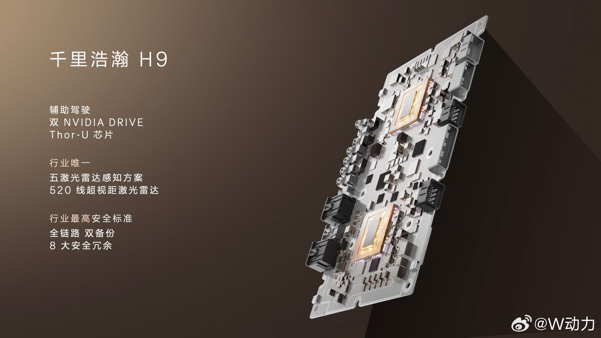 极氪9X 千里浩瀚H9双NVIDIA DRIVE Thor- U芯片行业唯一五激