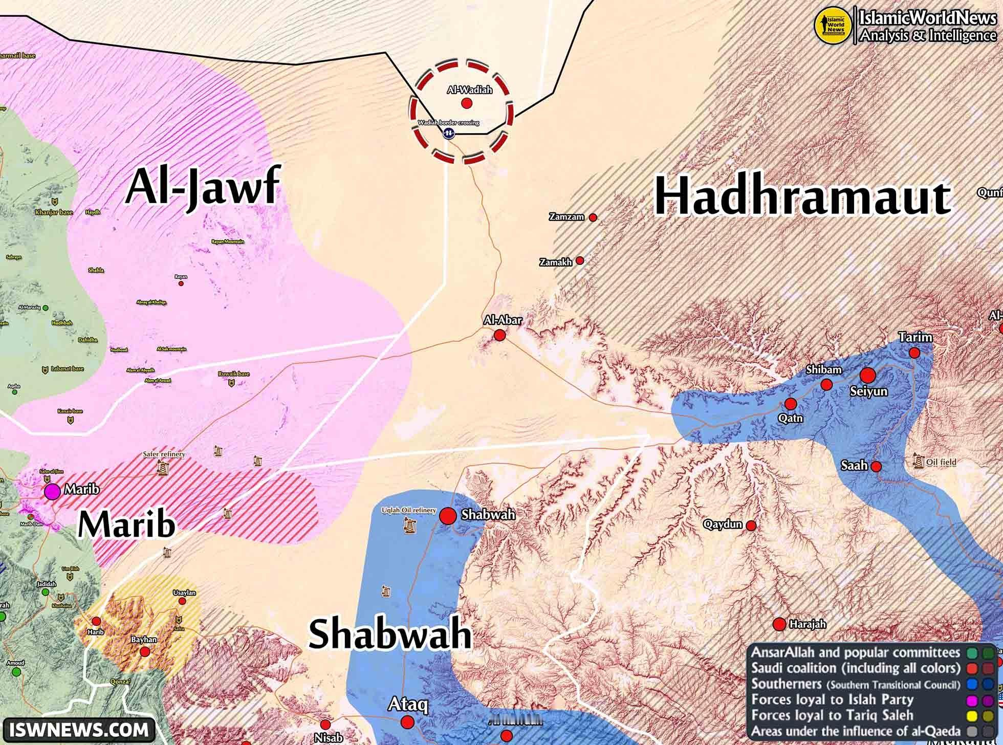 ❗瓦迪亚过境点关闭：随着“南方过渡委员会”在哈德拉毛省取得进展， 沙特政府已停止