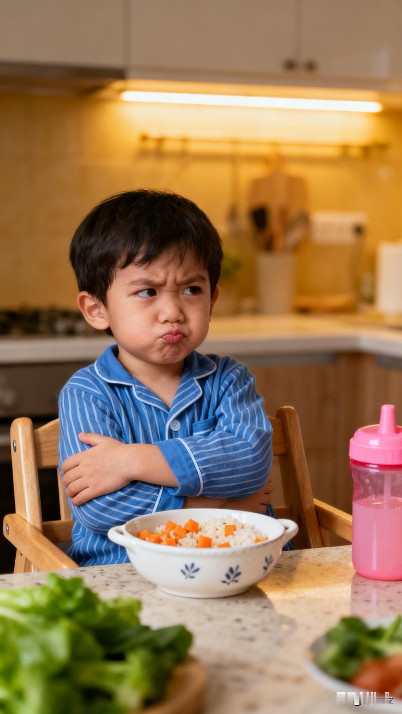 小孩不吃饭是让家长颇为头疼的问题，不过可以尝试以下方法来解决。
首先，营造良好的