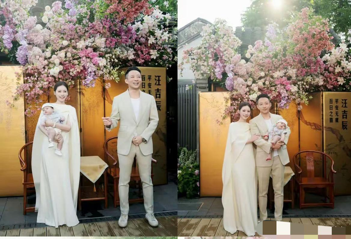 果然有后妈就有后爸啊！汪小菲对现在这个孩子如珠如宝，这个孩子被捧在手心里，大S之