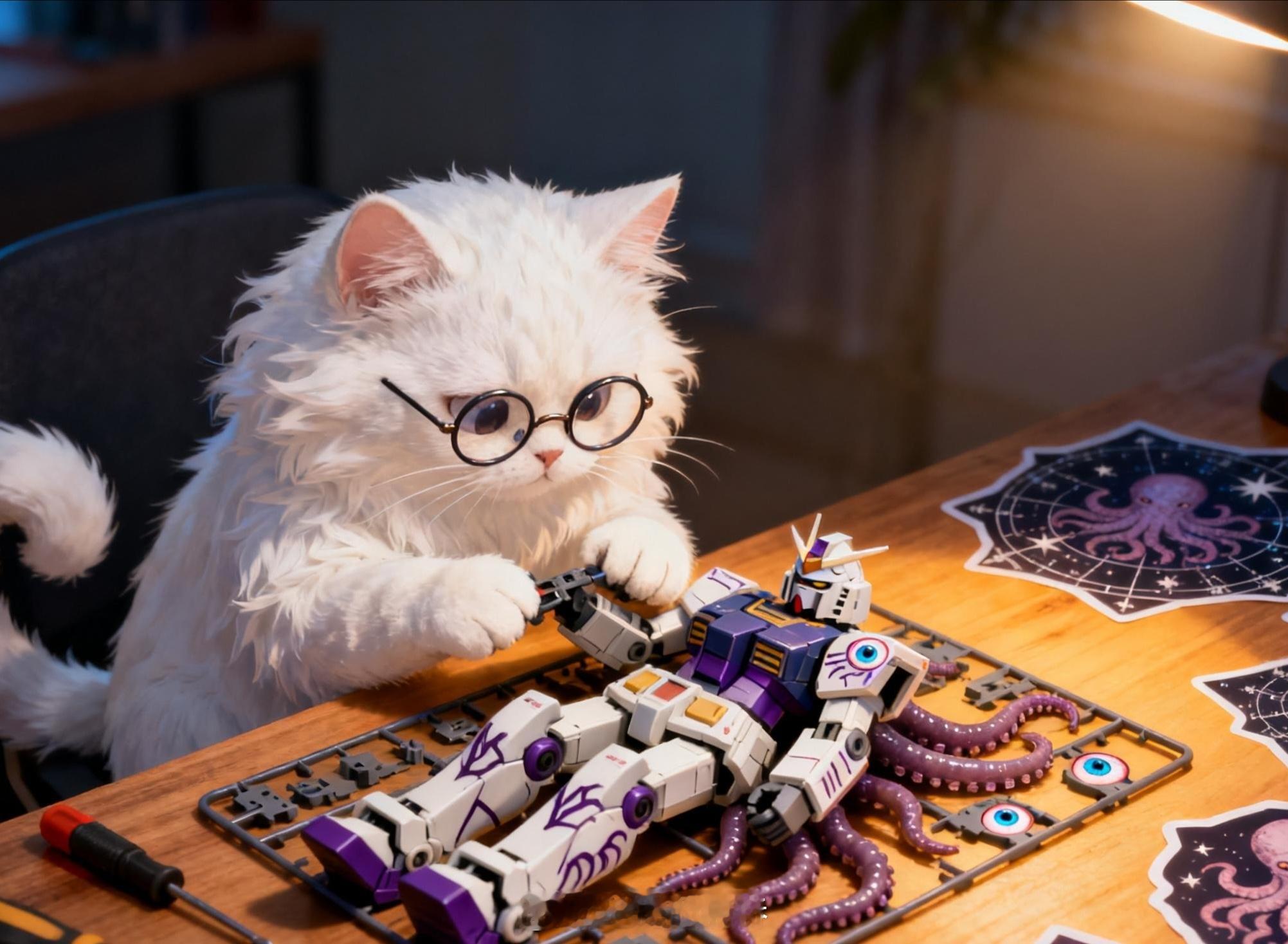 感觉好可爱。😋 