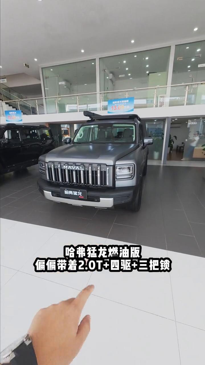 纯燃油方盒子的逆袭！探店2025款哈弗猛龙，硬核配置值不值16万？
电车当道的时