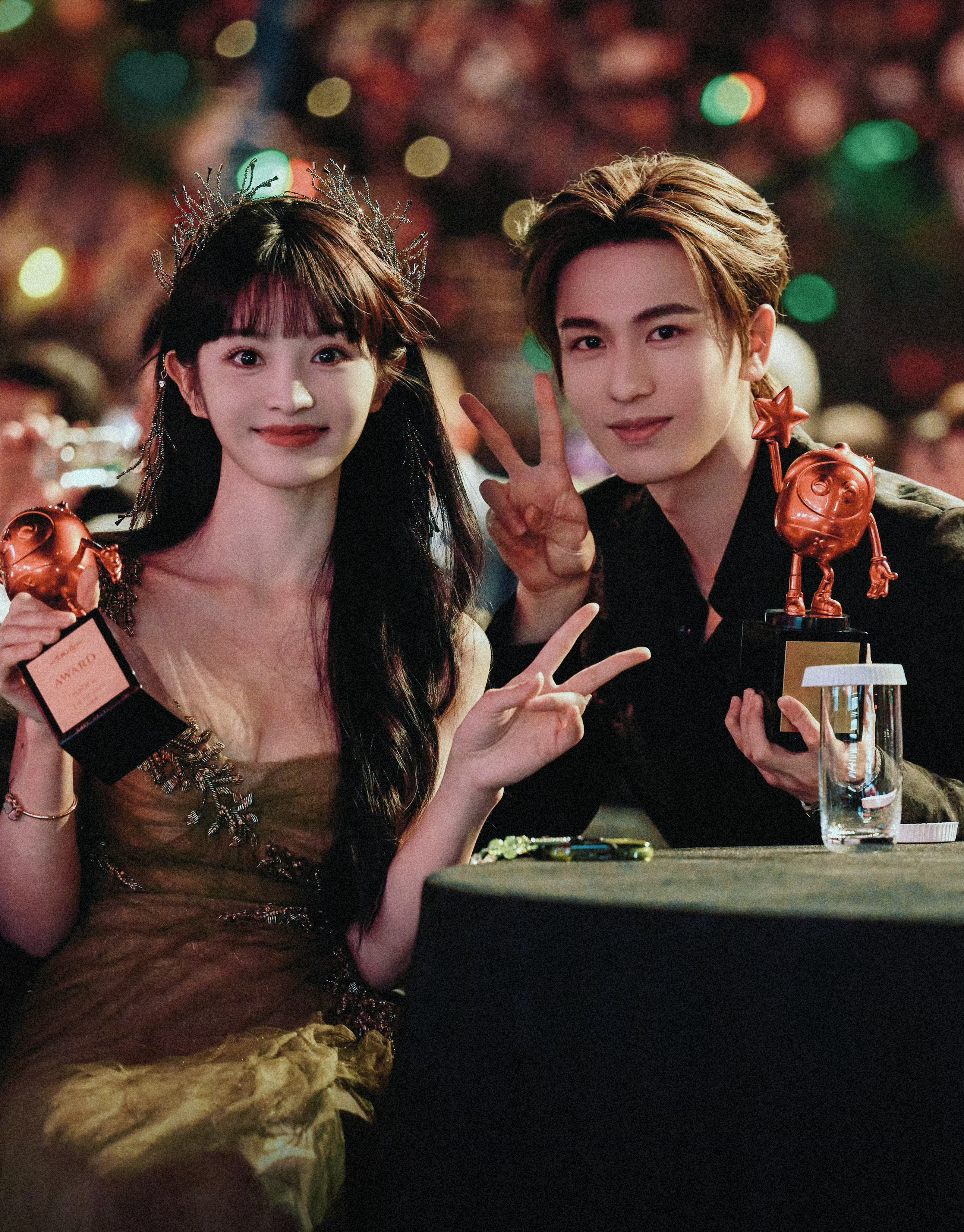 我去2023尖叫之夜的合照来了。。。 