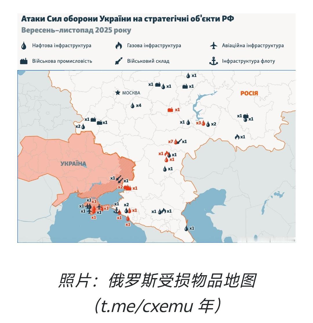 乌克兰累计袭击俄罗斯多个燃料和军工基础设施，重点是克里米亚

乌克兰媒体报道，今