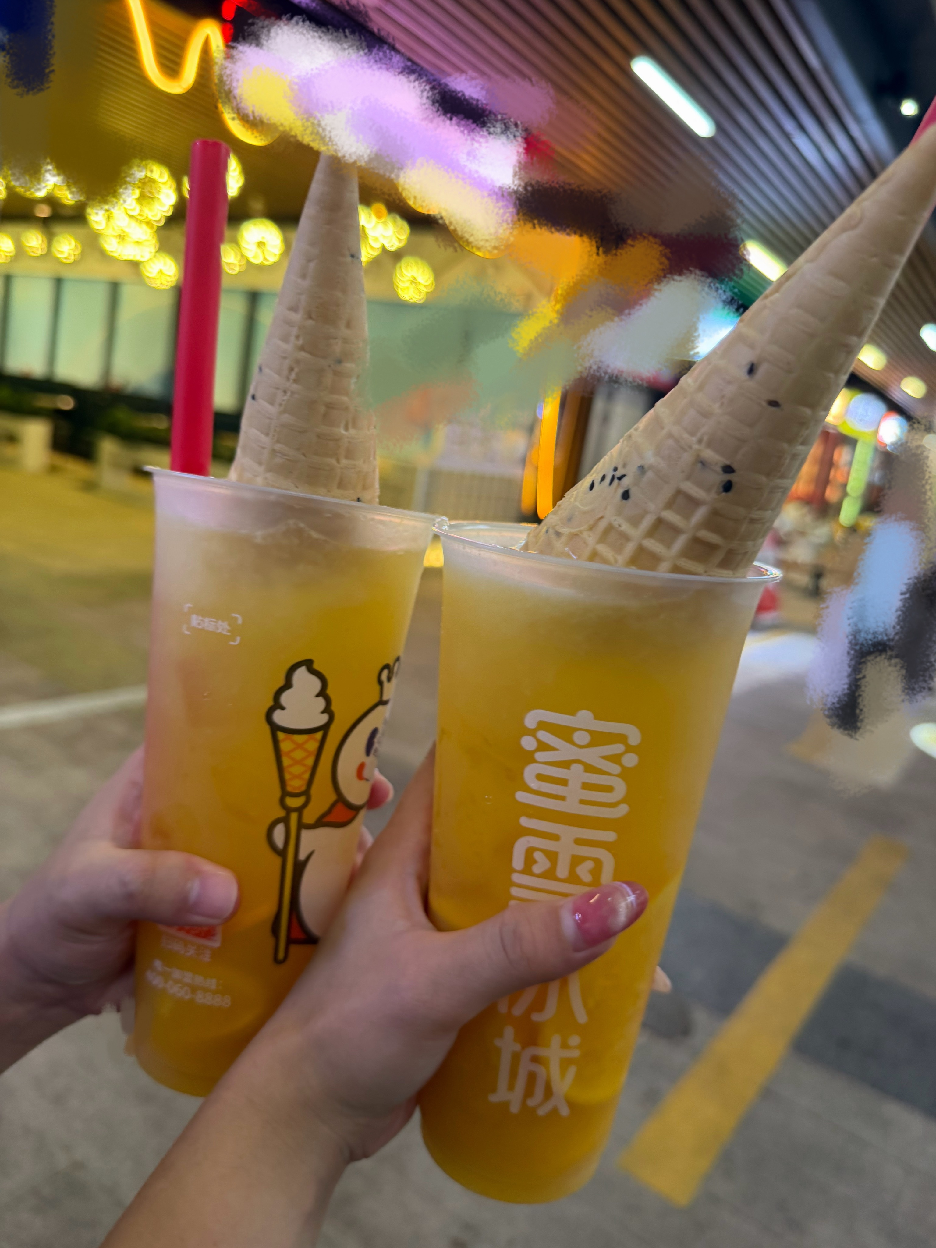 已喝蜜雪冰城✅赣南人果然喝不惯果粒橙以外的橙味饮品 