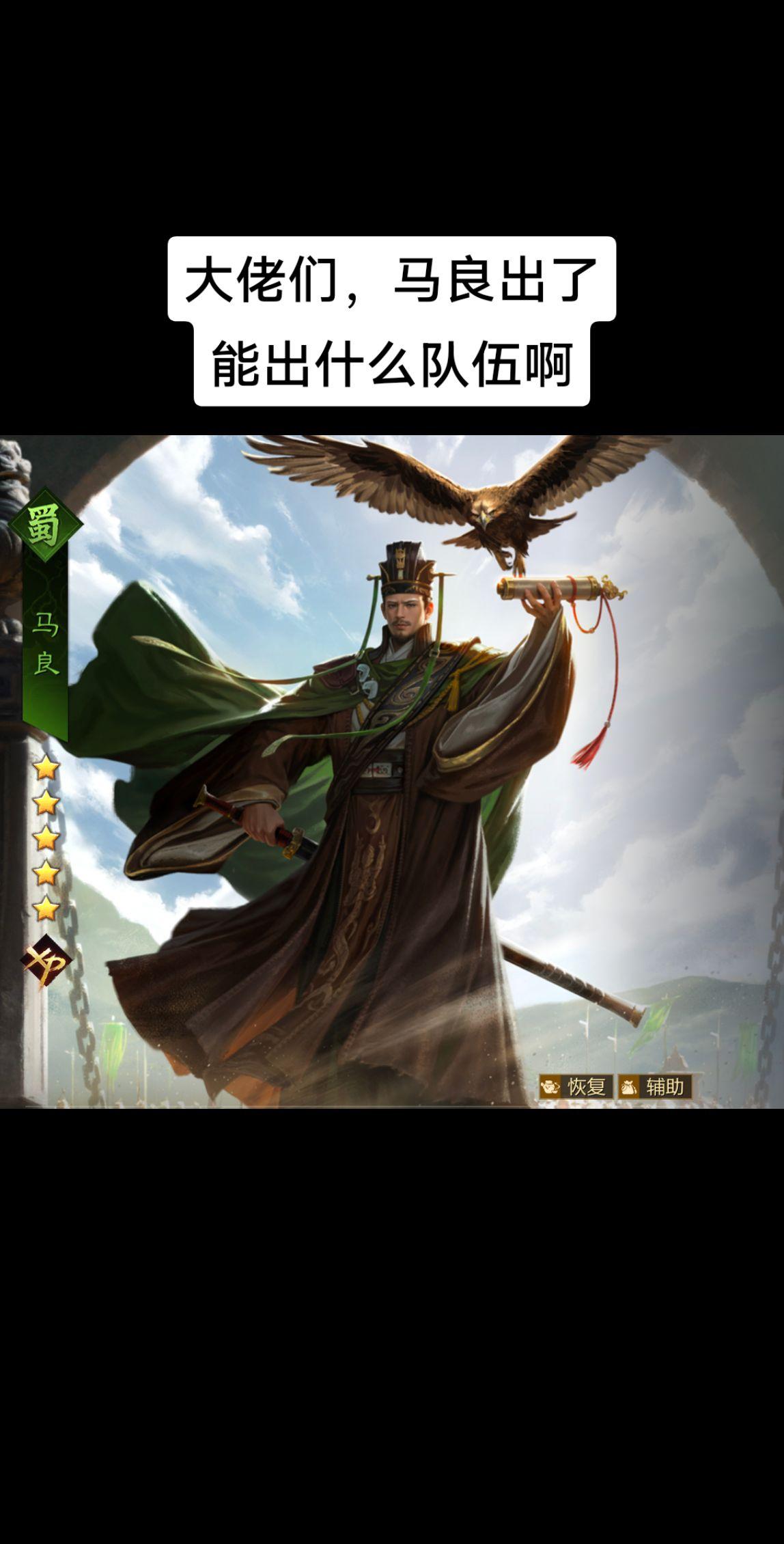 大佬们，马良能组什么阵容啊，看战法还行。