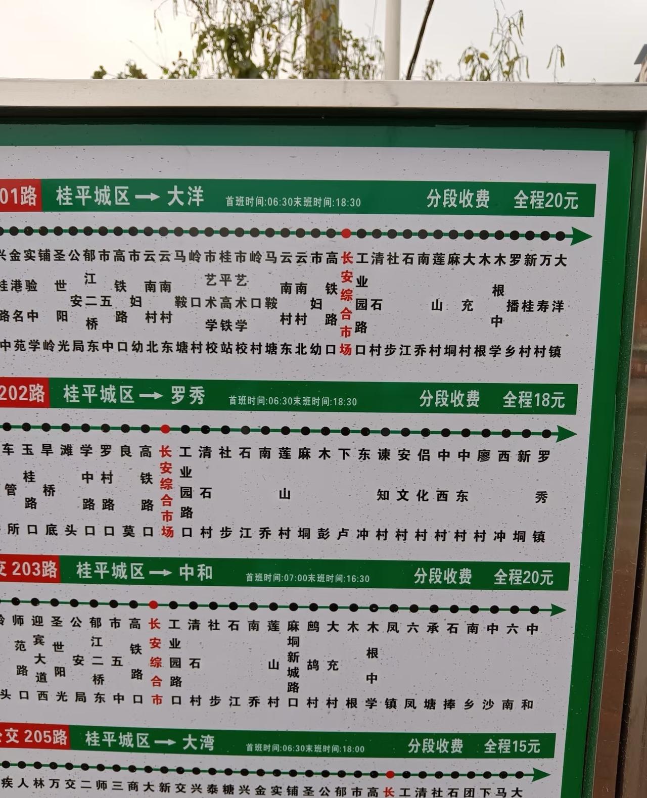 桂平牛啊！高铁站直通村里了！大洋、罗播、罗秀、大湾、白沙都能直达，新开通的城乡公