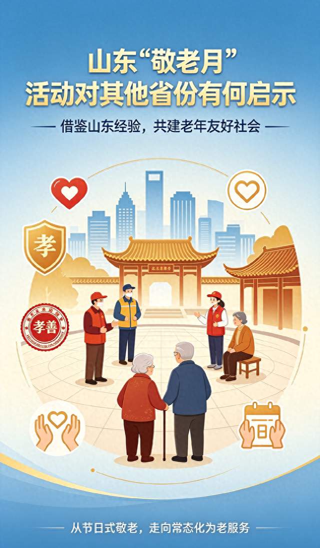山东“敬老月”活动对其他省份有何启示