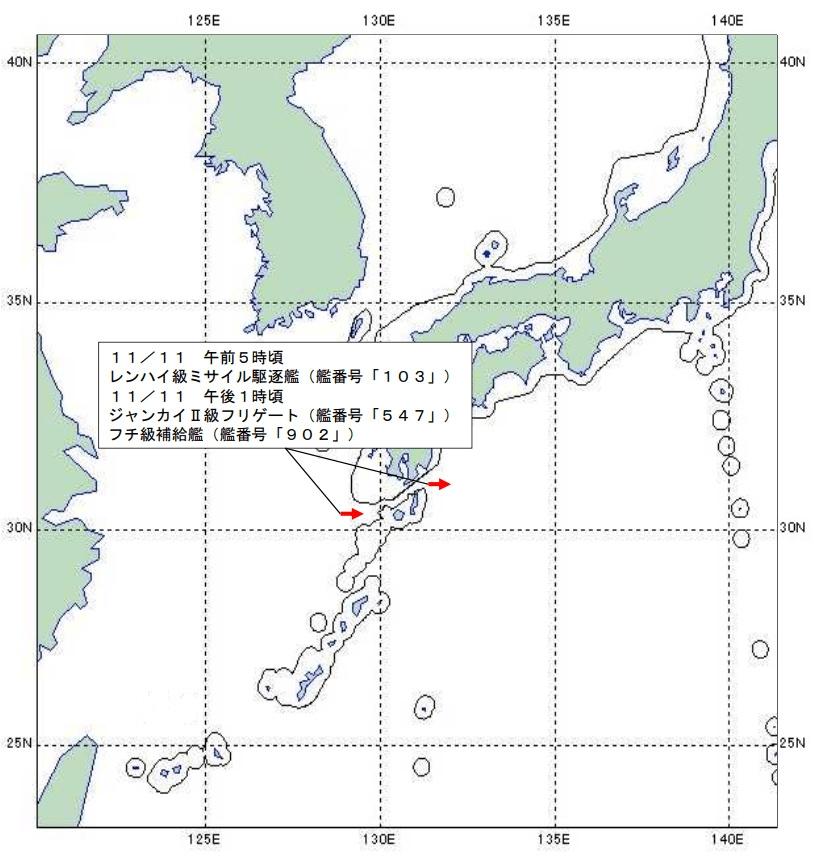 根据日媒《朝日新闻》的统计，去年我方海军舰艇通过小日子南部大隅海峡的数量达到了1