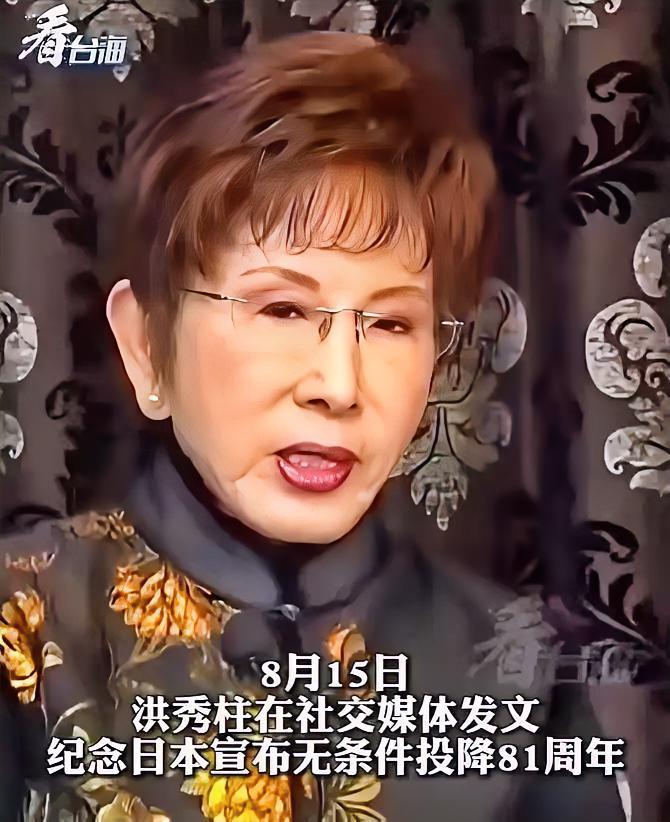 “你知道现在台湾还有谁敢大大方方喊一声‘我是中国人’吗？我告诉你，洪秀柱大姐算一