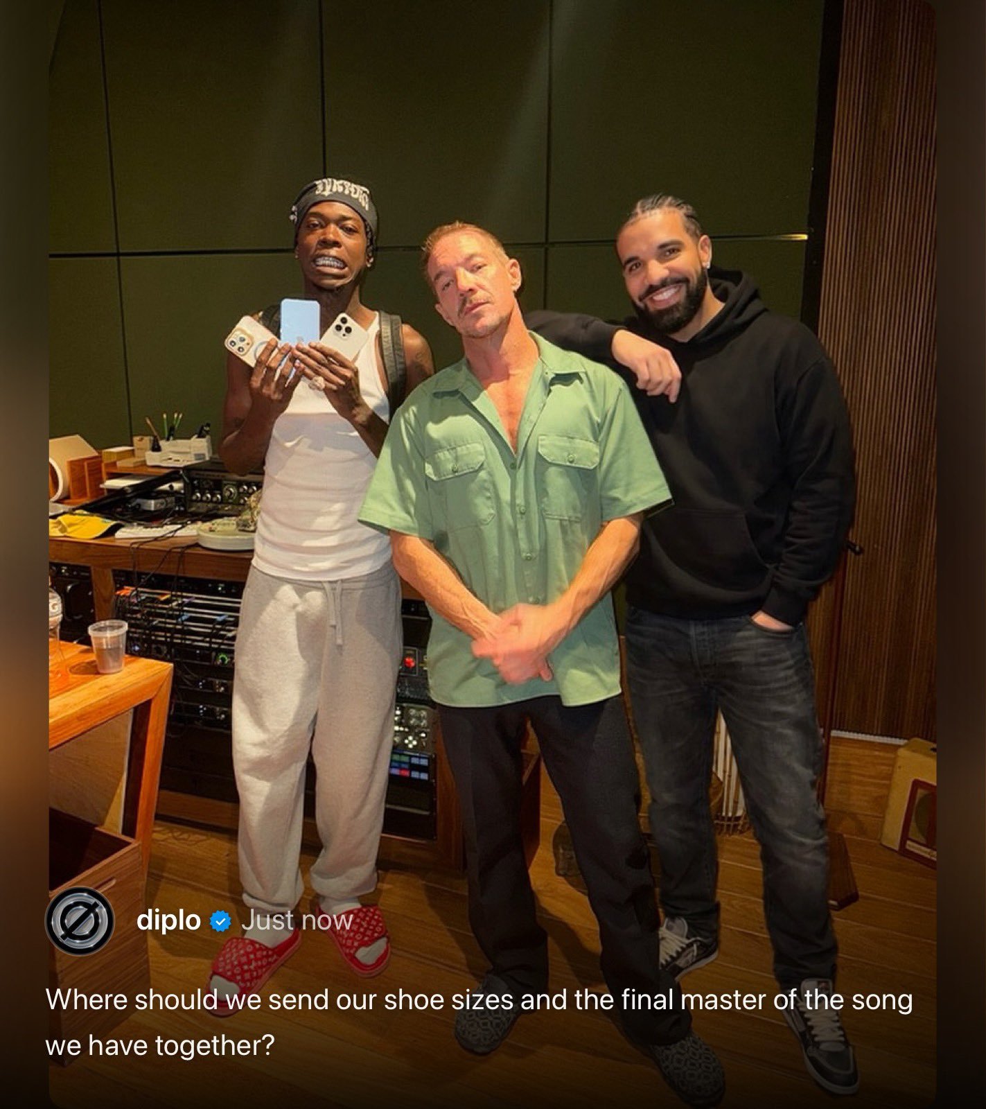 在 Drake 于 Nike 新广告中提及 Diplo 和 Major Laze