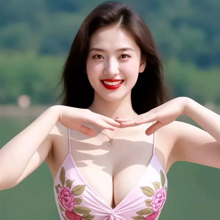 夏日必备的花瓣比基尼，海滩上的清新美少女🌞