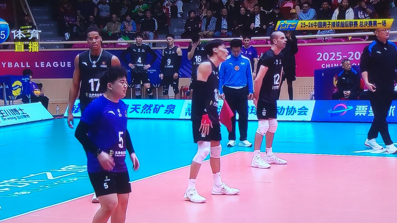 太棒了！天津男排决赛击败保定男排取得胜利！天津男排五局大战河北保定男排，天津男排