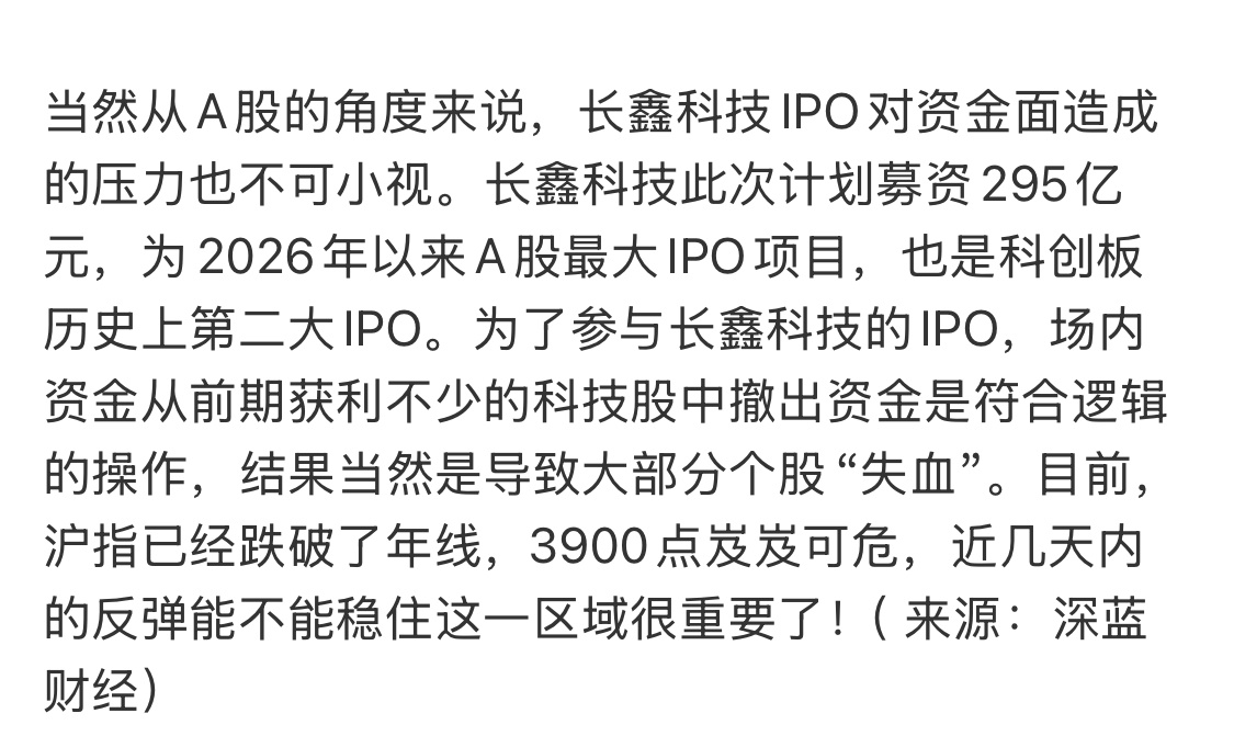 长鑫近2万员工每人可分超百万员工享福了，而从媒体报道的新闻来看，A股买单了