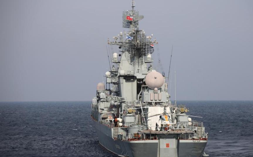图文：俄法院首次确认黑海舰队旗舰“莫斯科号”是被导弹击沉的

莫斯科军事法庭缺席
