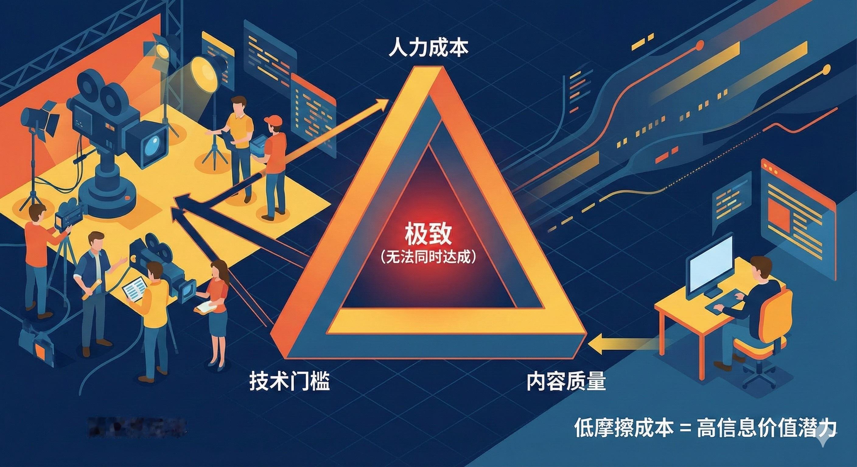 我们习惯性地认为，高质量内容需要高投入，专业设备、团队协作、精良制作，只有这样才