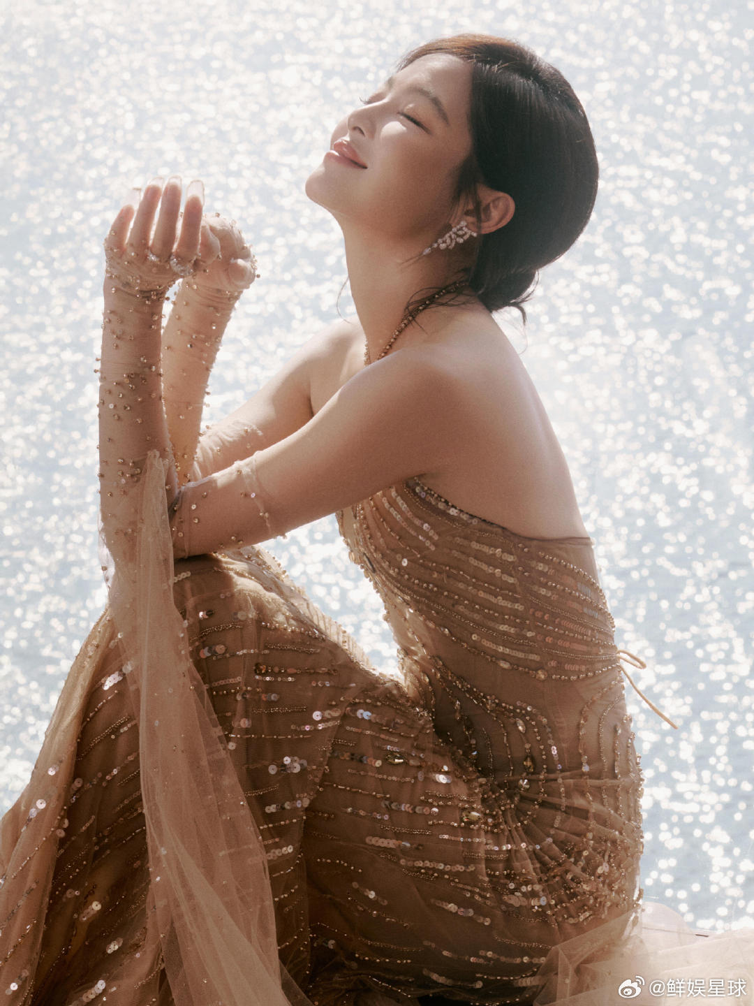 林奕颖拍的辛芷蕾林奕颖给辛芷蕾拍的明媚舒心图林奕颖拍的辛芷蕾好明媚CMG中国电影