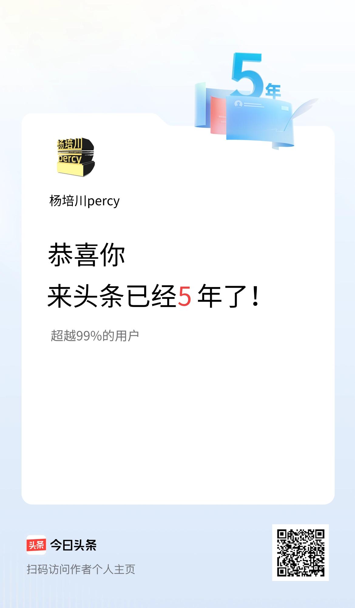 来头条已经5年了！