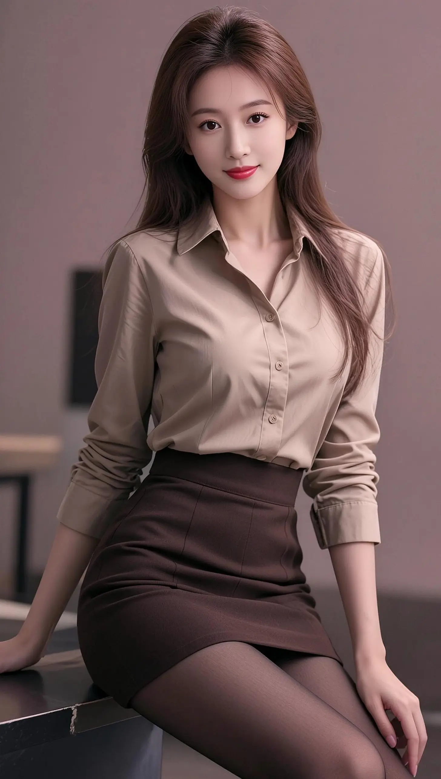 AI知性职场风写真 随变ai随便玩