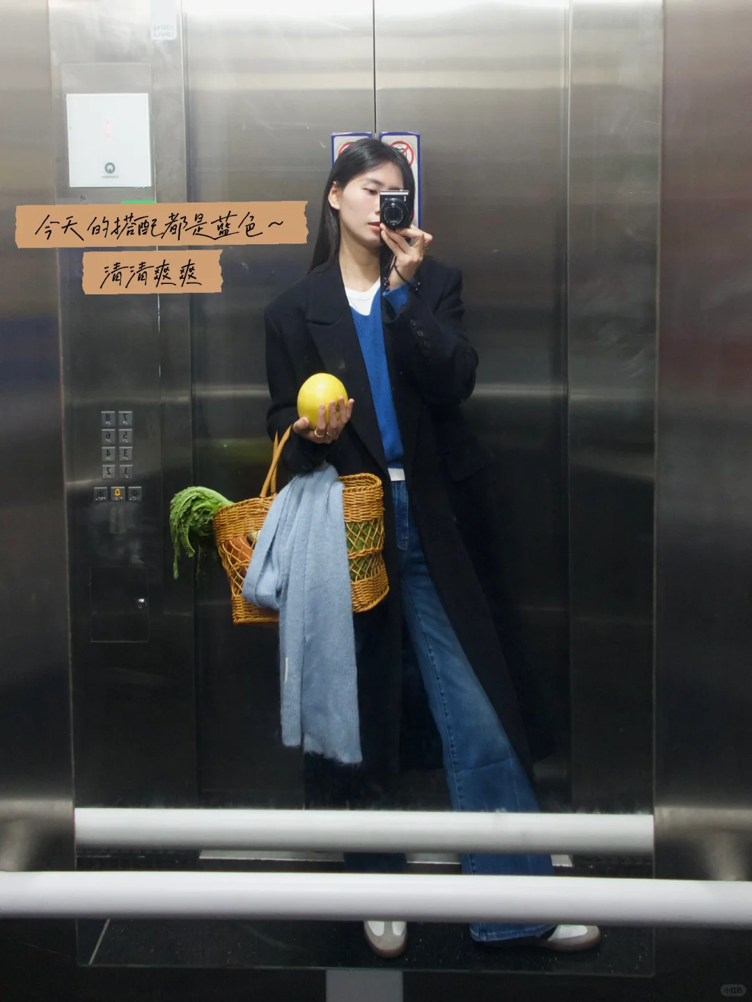 买菜穿搭🥬菜是新买的 / 大衣还是去年那件