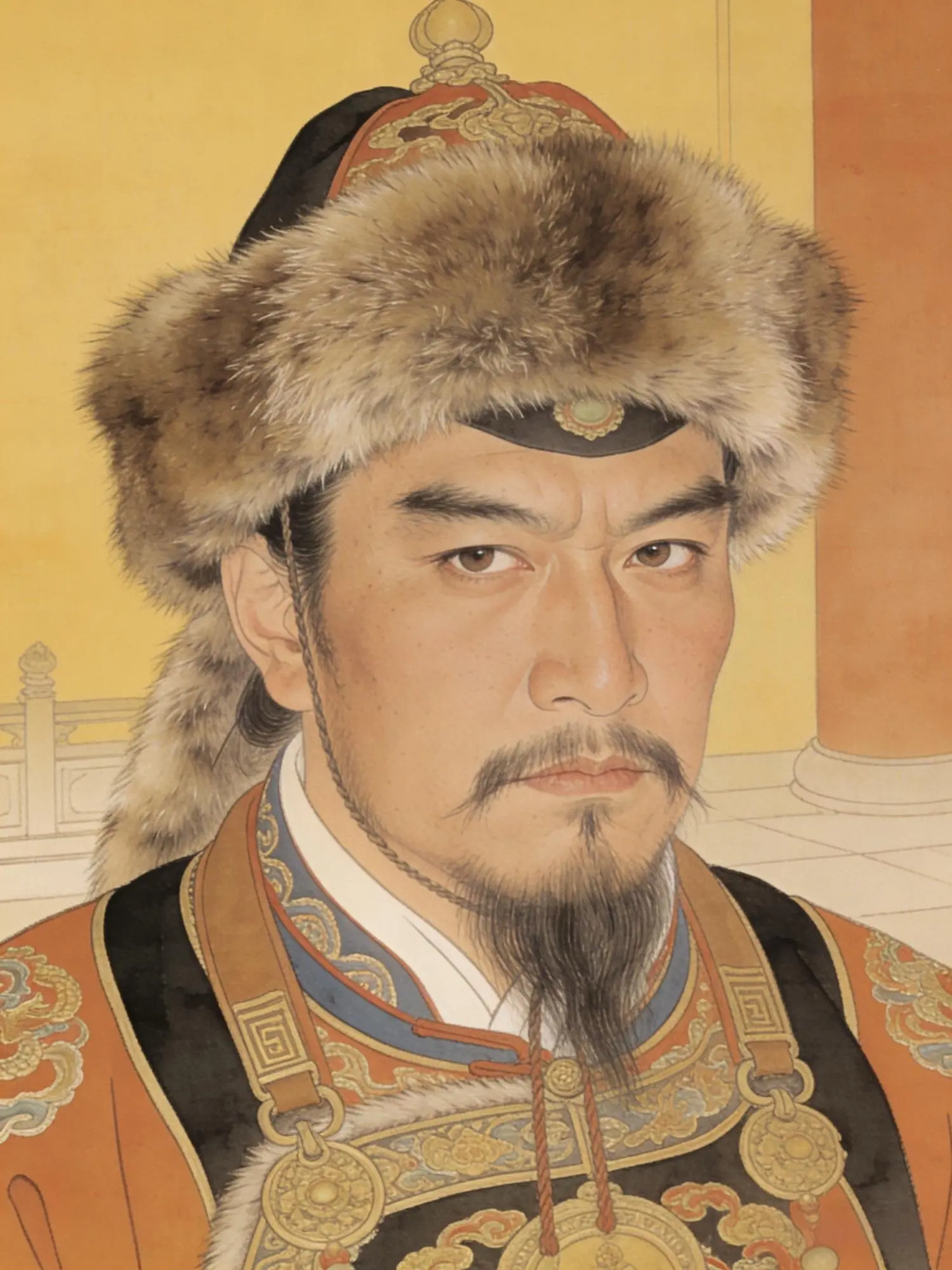 满人取名很粗糙，努尔哈赤意思是野猪皮，舒尔哈齐是小野猪皮，穆尔哈齐是公...