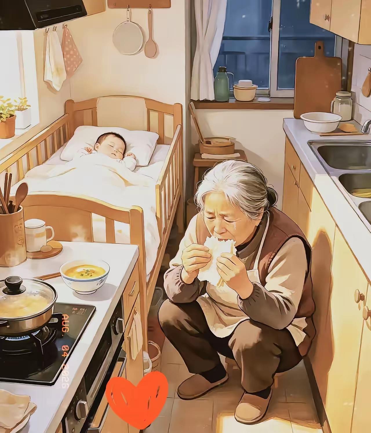监控拍下婆婆躲在厨房抹泪，我看完监控，狠狠扇了自己一巴掌！
这事儿我必须得说说，