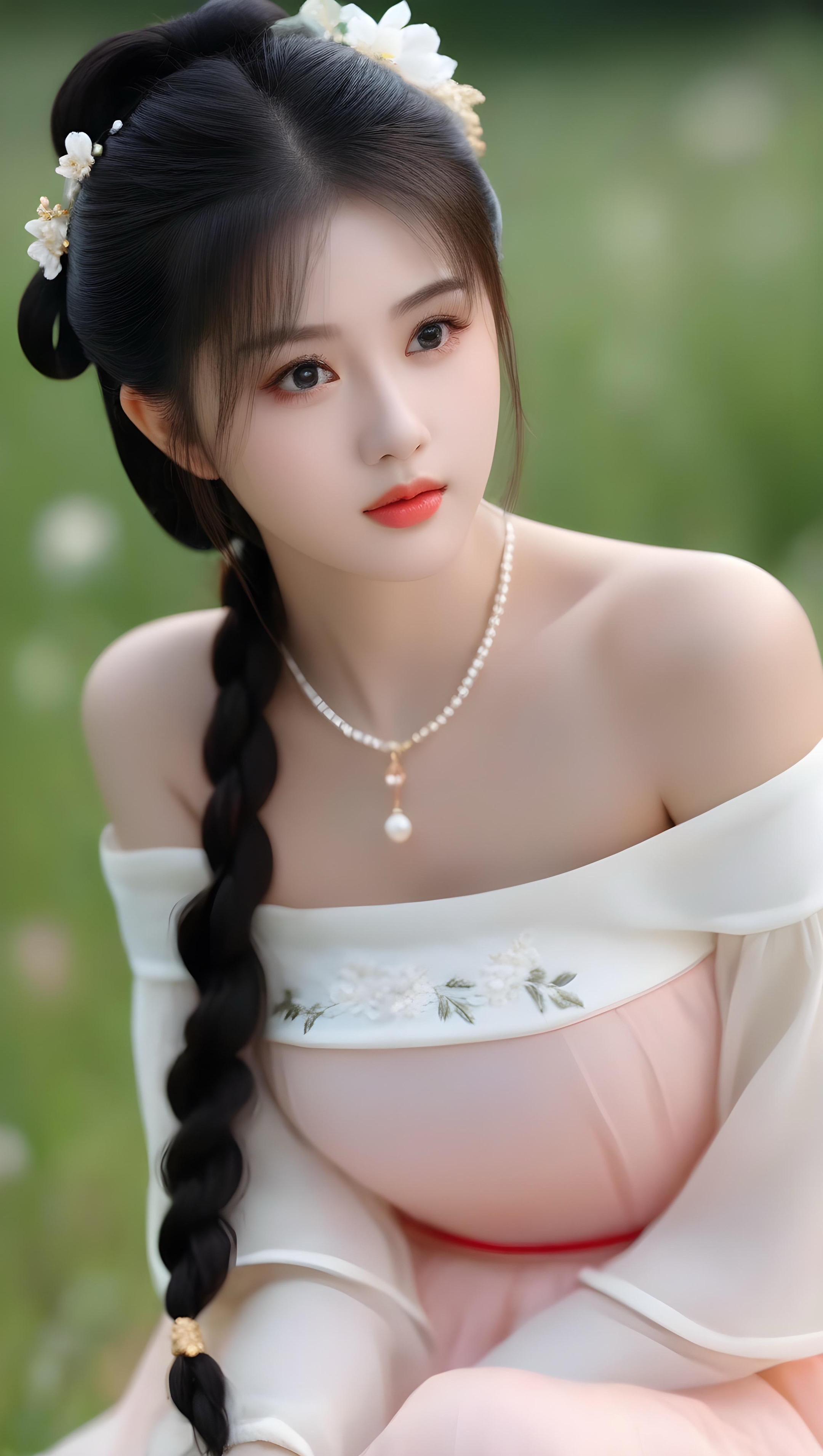 上热门🔥 美图 清纯美女 古风美女 ai美女