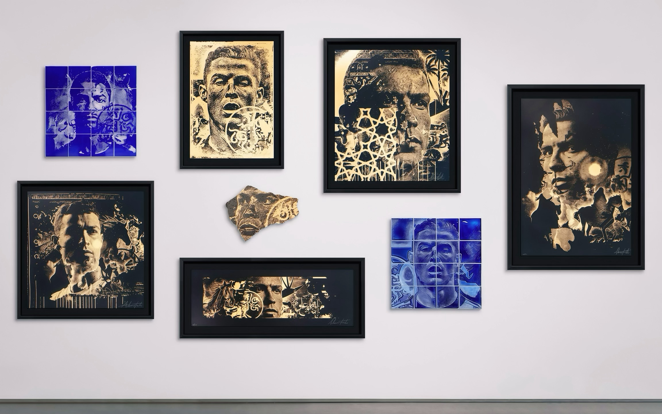 C罗利雅得胜利壁画完工 🛑 亚历山大·法托（Alexandre Farto，又