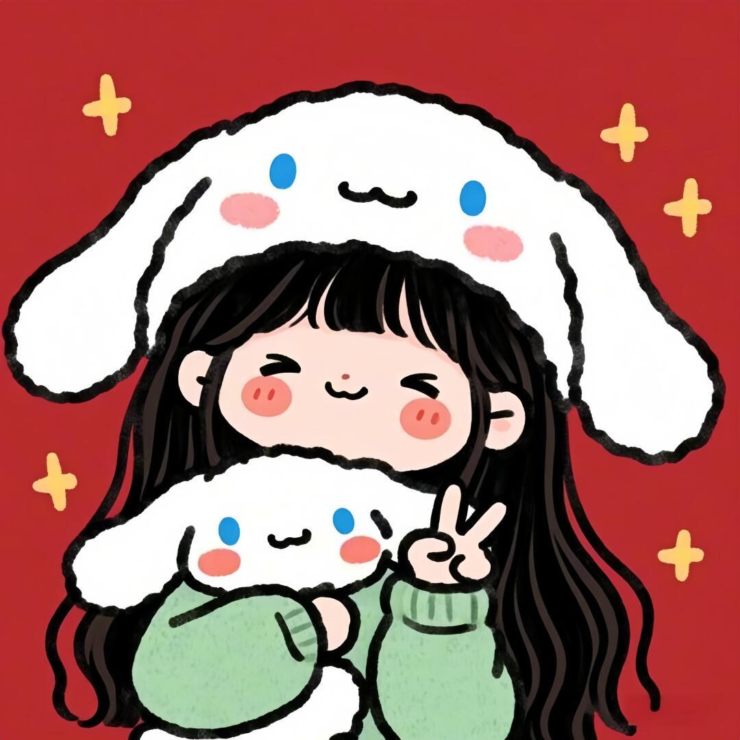 玉桂狗可爱女生头像~ 