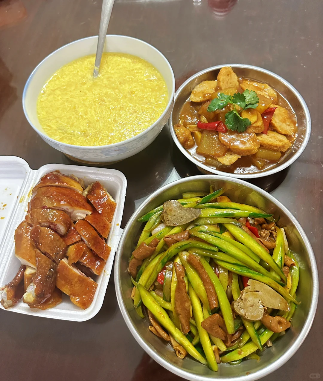 广州一家四口的晚餐！