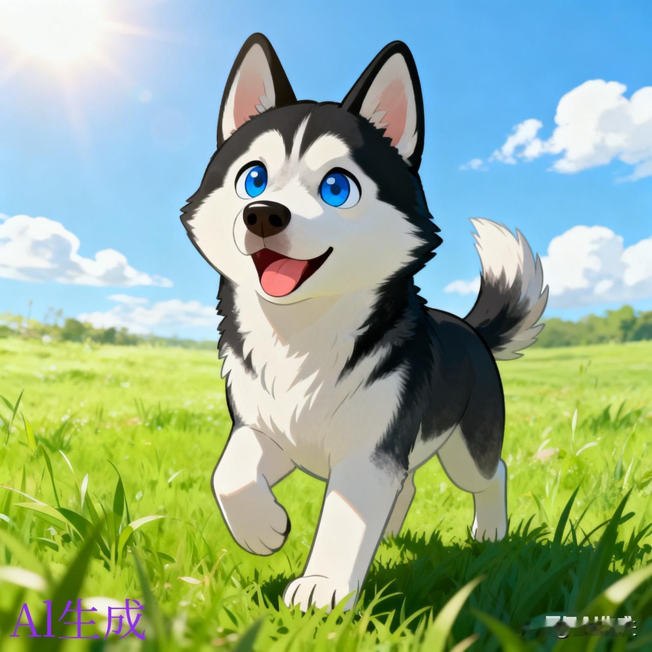 狗不给我让路，那我绕路走总行了吧！
五点钟下班、去街上买个烧饼吃。
到烧饼摊前、