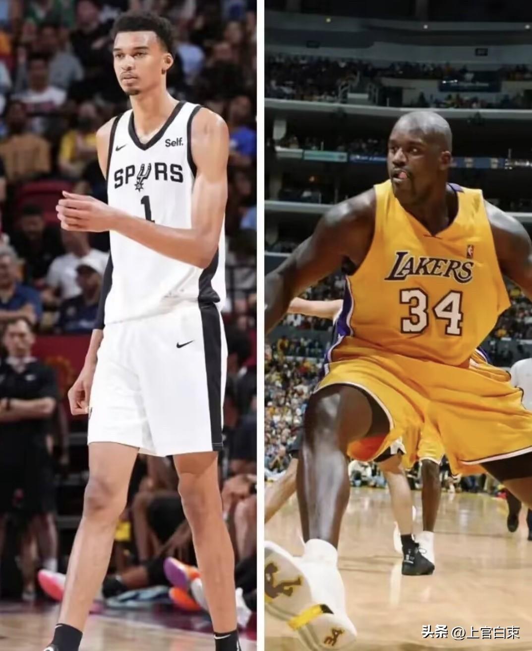 文班亚马和奥尼尔能力值对比：
三分能力——文班＞奥尼尔
中投能力——文班＞奥尼尔