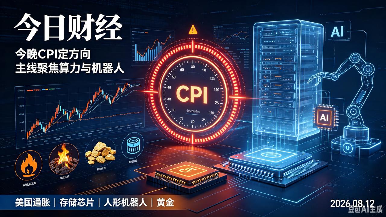 2026年8月12日（周三）完整版财经早报
 
风险提示：所有资讯仅作宏观信息参