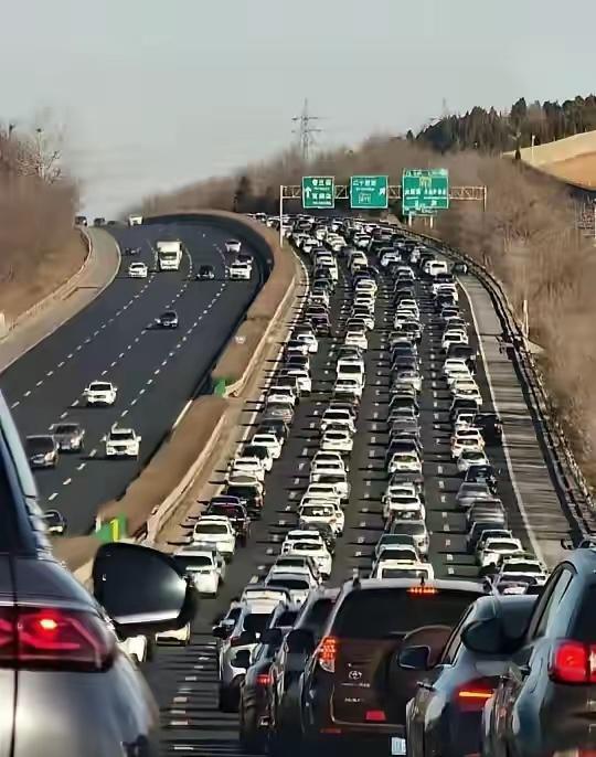 这年头， 聪明人太多了，大家都想避开初六，初七返程高峰，于是很多人选择初四初五就