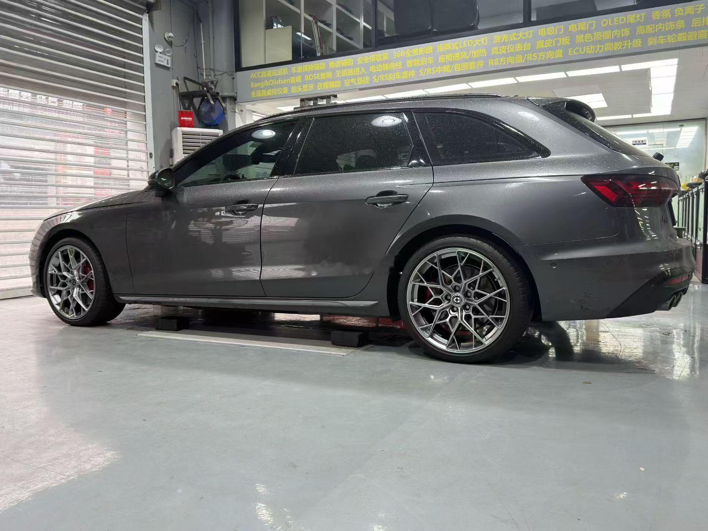 奥迪S4 for 🇺🇸HRE FF10安排上车 