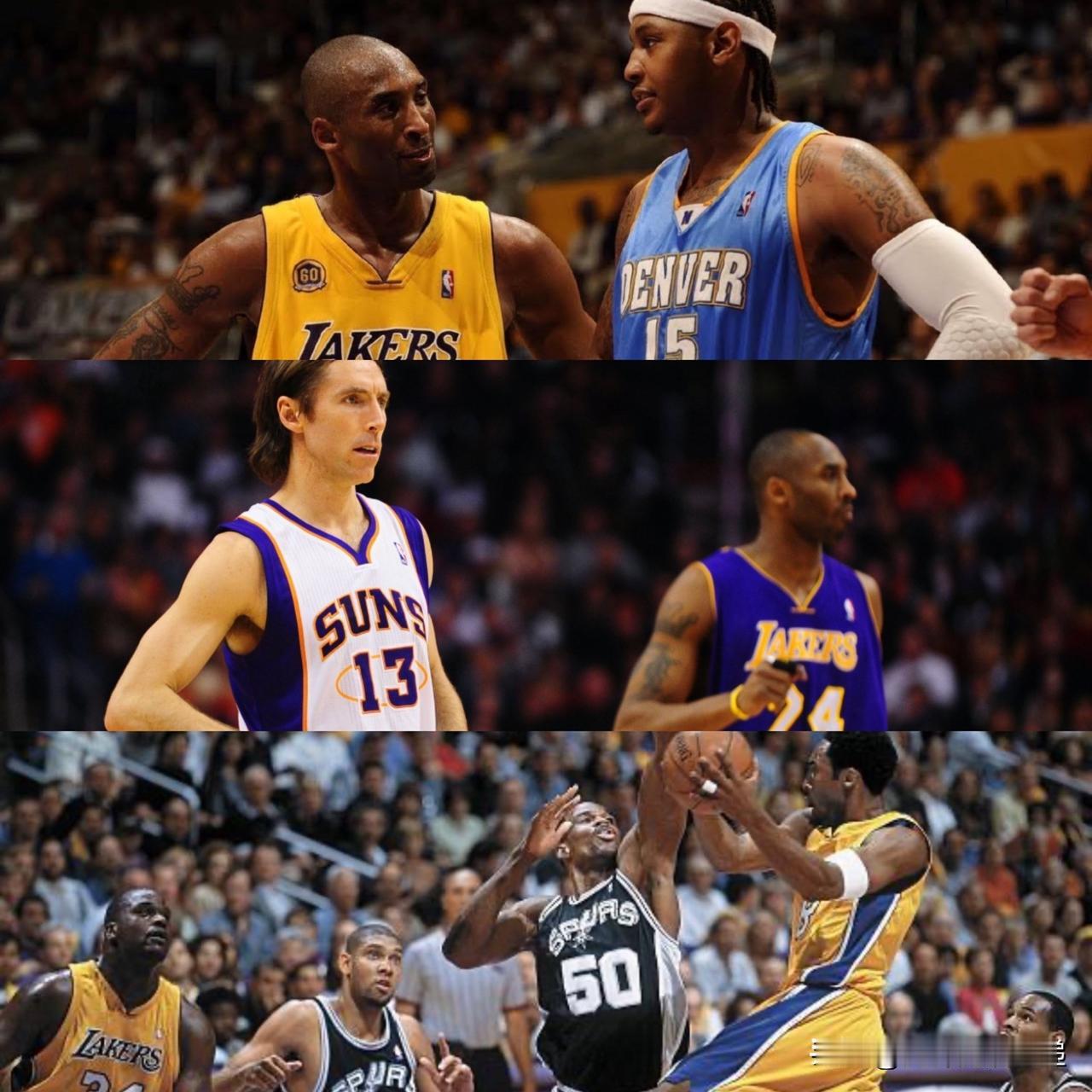 NBA西部决赛历史最高得分手前五名🏆：

🥇哈基姆·奥拉朱旺 [场均35.3