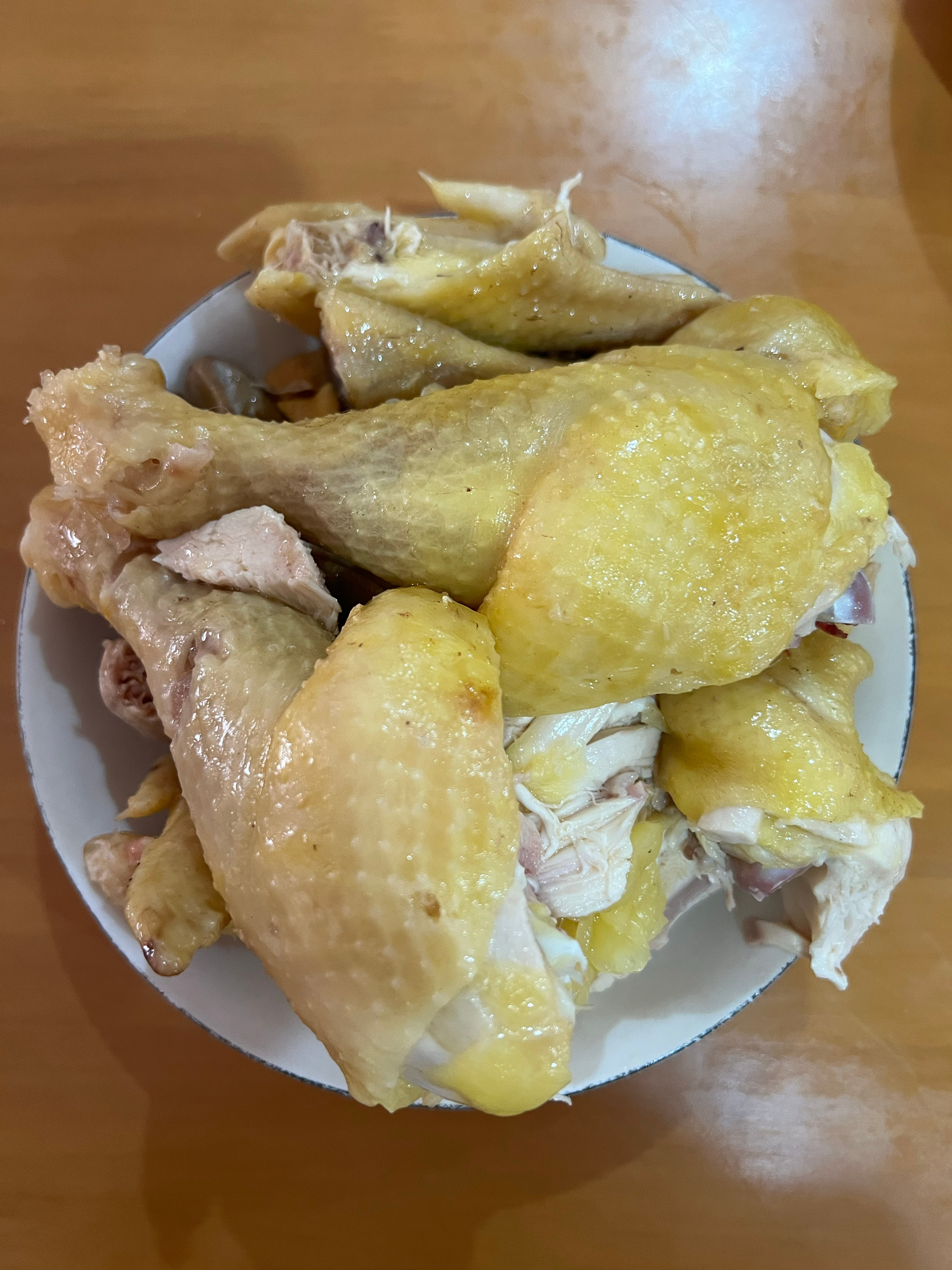 这碗炒米粉实在太美味了这是我老妈中午的出品～鱿鱼虾米炒米粉晚上回到婆家米米爷爷也