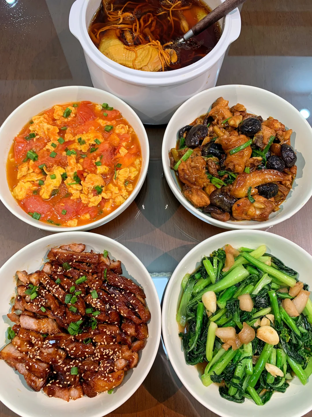 潮汕家庭晚餐丨自己做的叉烧肉太香啦~
