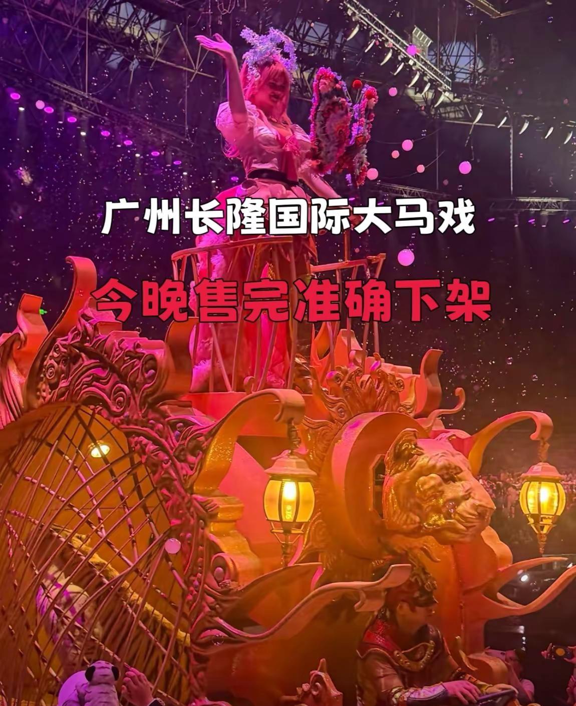 广州长隆国际大马戏 广州长隆国际大马戏演出现场太震撼了 广州特色演出 梦幻般的演