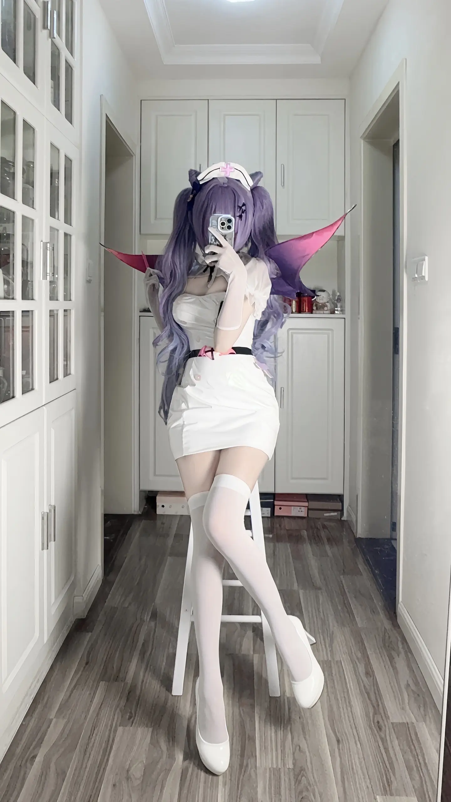 排好队一个一个来哦💗。乖 刻师傅打针会很温柔的 一点也不痛
