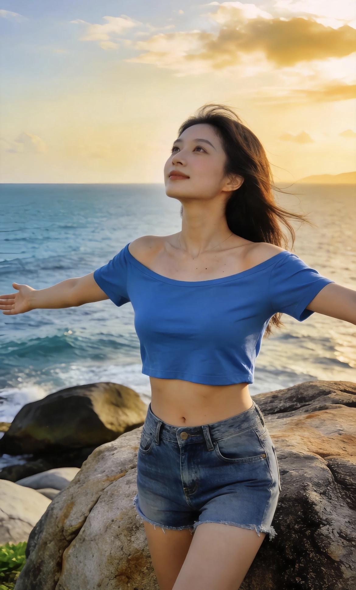 气质穿搭、舒适穿搭、锦衫细致，袖影玲珑，轻扮娇美，丽衫合身，衣含风雅，韵藏温柔！
